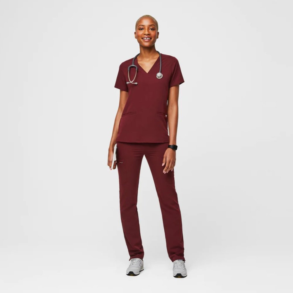 FIGS SET - Burgundy XXS/XXSP